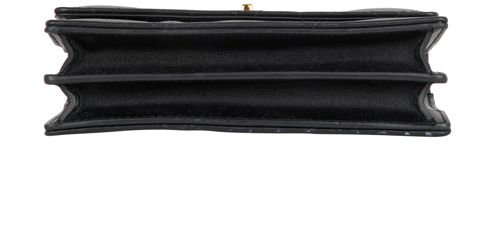 Mini Miss Caro, &pound;1,100, Handbags, Black, Leather, Top view